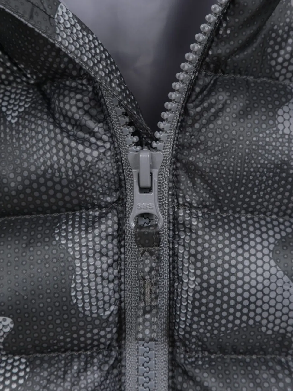 Mountain Warehouse Dark Black Seasons Printed Water-Resistant Padded Jacket