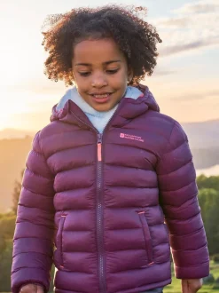 Mountain Warehouse Dark Pink Seasons II Water-Resistant Padded Jacket