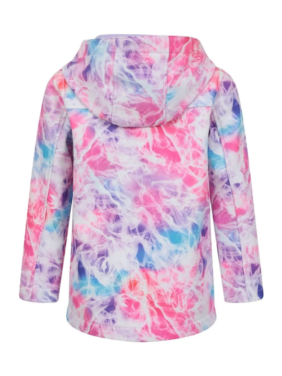 Mountain Warehouse Dark Pink Exodus Kids Printed Water-Resistant Softshell Jacket