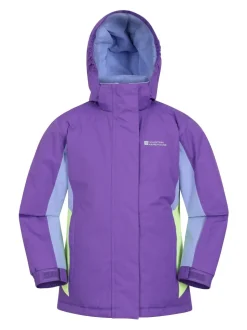 Mountain Warehouse Dark Purple Honey Fleece Lined Snow Ski Jacket