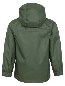 Mountain Warehouse Denim Green Torrent Waterproof Jacket