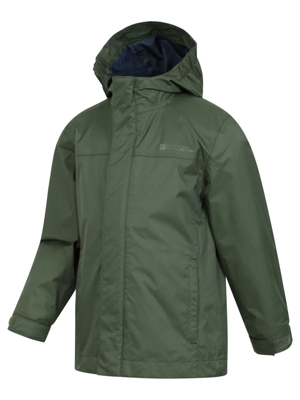 Mountain Warehouse Denim Green Torrent Waterproof Jacket