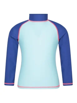 Mountain Warehouse Green Long Sleeve Rash Vest