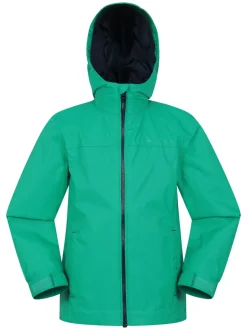 Mountain Warehouse Green Torrent Waterproof Jacket