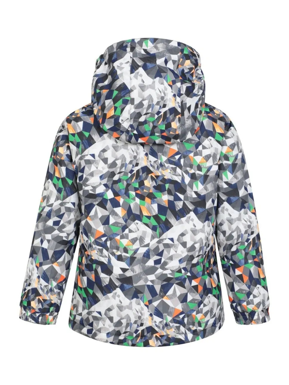 Mountain Warehouse Grey Fleece Lined Printed Snow Ski Jacket And Trousers Set