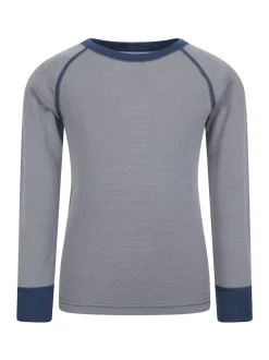 Mountain Warehouse Grey Merino II Round Neck Baselayer Top