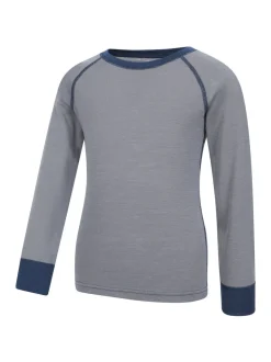 Mountain Warehouse Grey Merino II Round Neck Baselayer Top