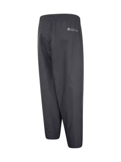Mountain Warehouse Grey Pakka Kids Waterproof Over Trousers