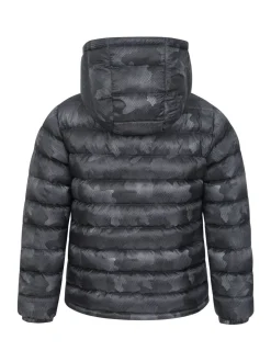 Mountain Warehouse Grey Seasons Printed Water-Resistant Padded Jacket
