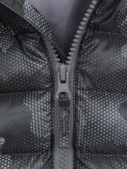 Mountain Warehouse Grey Seasons Printed Water-Resistant Padded Jacket
