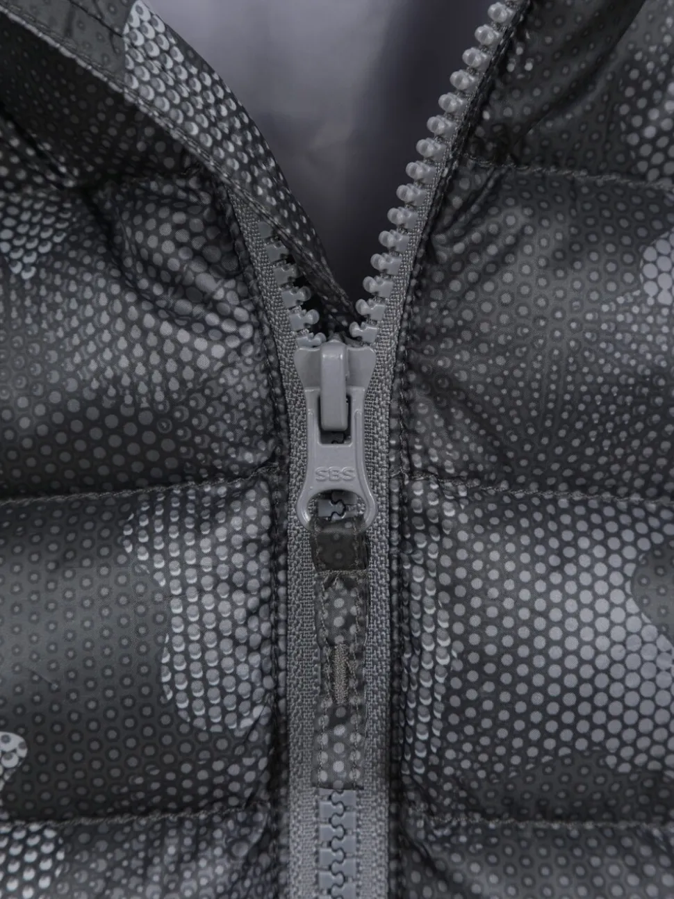 Mountain Warehouse Grey Seasons Printed Water-Resistant Padded Jacket
