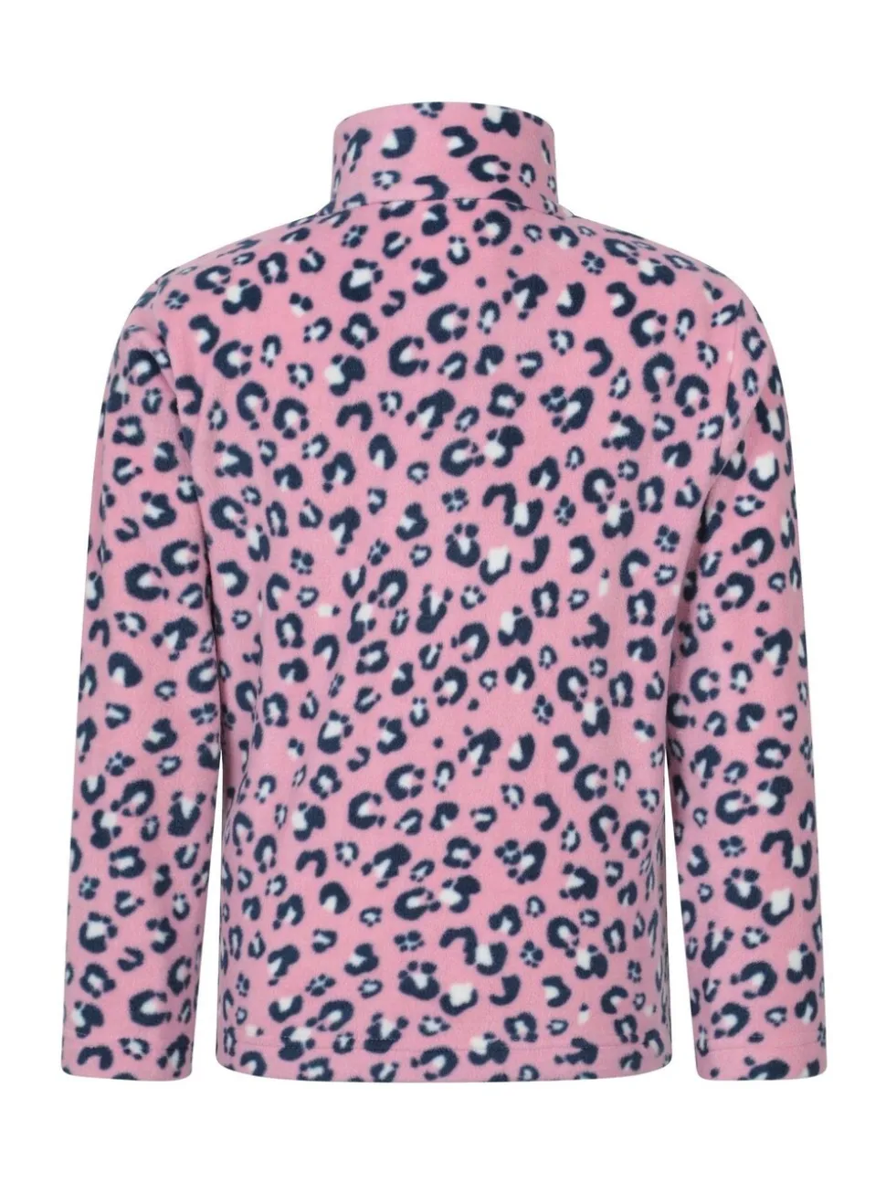 Mountain Warehouse Light Pink Kids Endeavour Printed Half-Zip Fleece