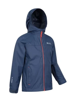 Mountain Warehouse Navy Blue Torrent Waterproof Jacket