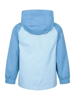 Mountain Warehouse Navy Blue Torrent II Kids Waterproof Jacket