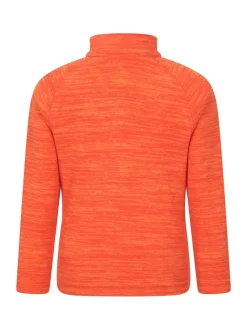 Mountain Warehouse Orange Kids Snowdonia Quick Drying Fleece
