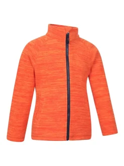 Mountain Warehouse Orange Kids Snowdonia Quick Drying Fleece