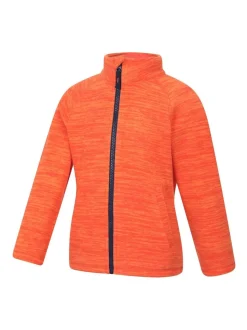 Mountain Warehouse Orange Kids Snowdonia Quick Drying Fleece