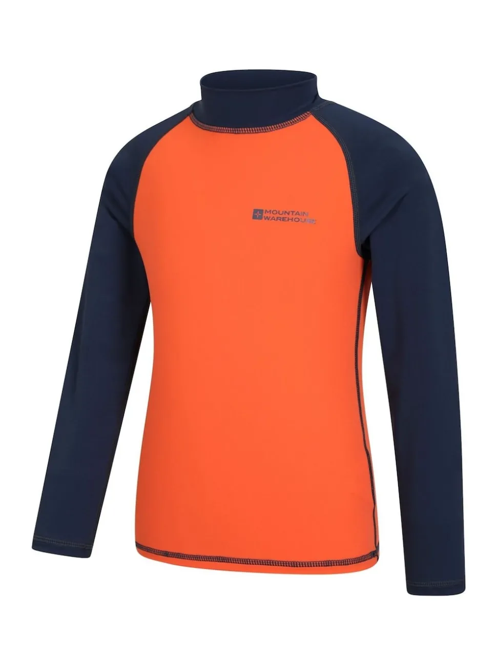 Mountain Warehouse Orange Long Sleeve Rash Vest