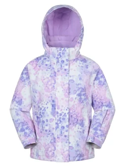 Mountain Warehouse Pale Pink Snowdrop Printed Ski Jacket
