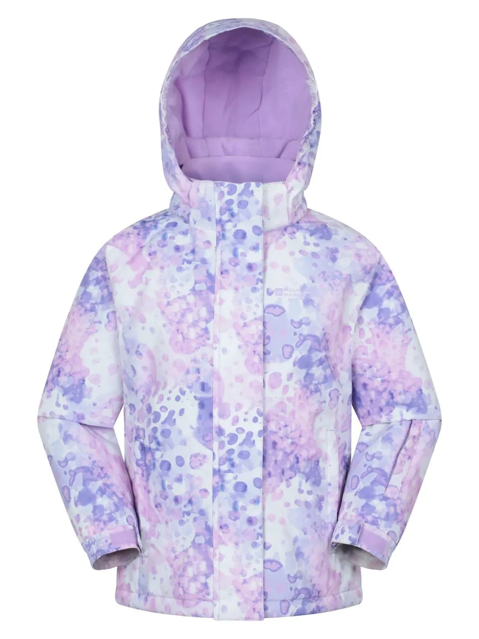 Mountain Warehouse Pale Pink Snowdrop Printed Ski Jacket