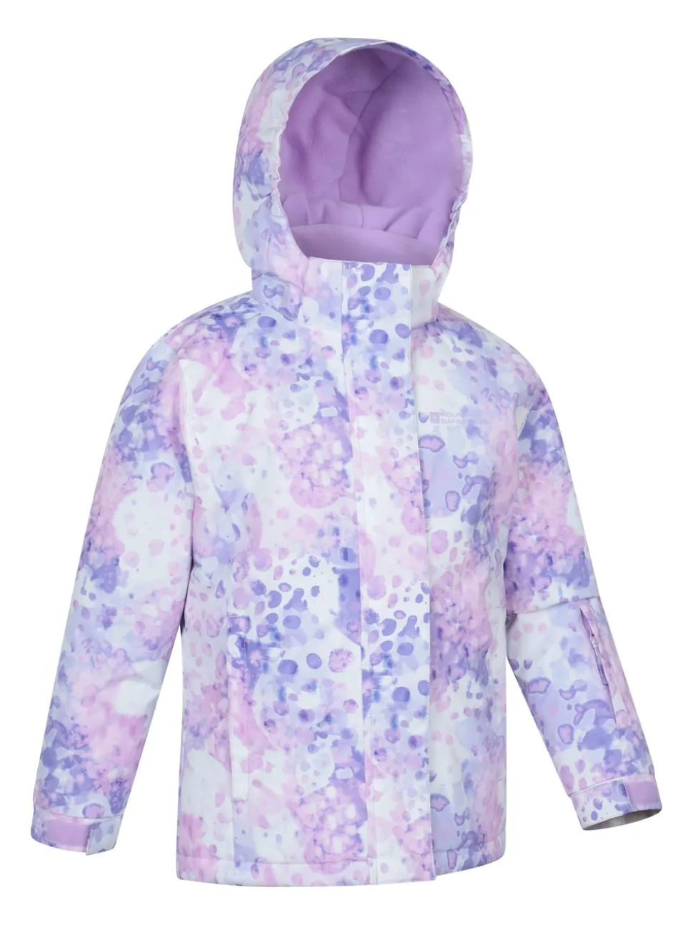 Mountain Warehouse Pale Pink Snowdrop Printed Ski Jacket