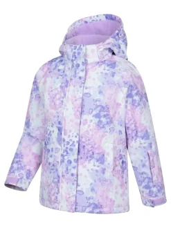 Mountain Warehouse Pale Pink Snowdrop Printed Ski Jacket