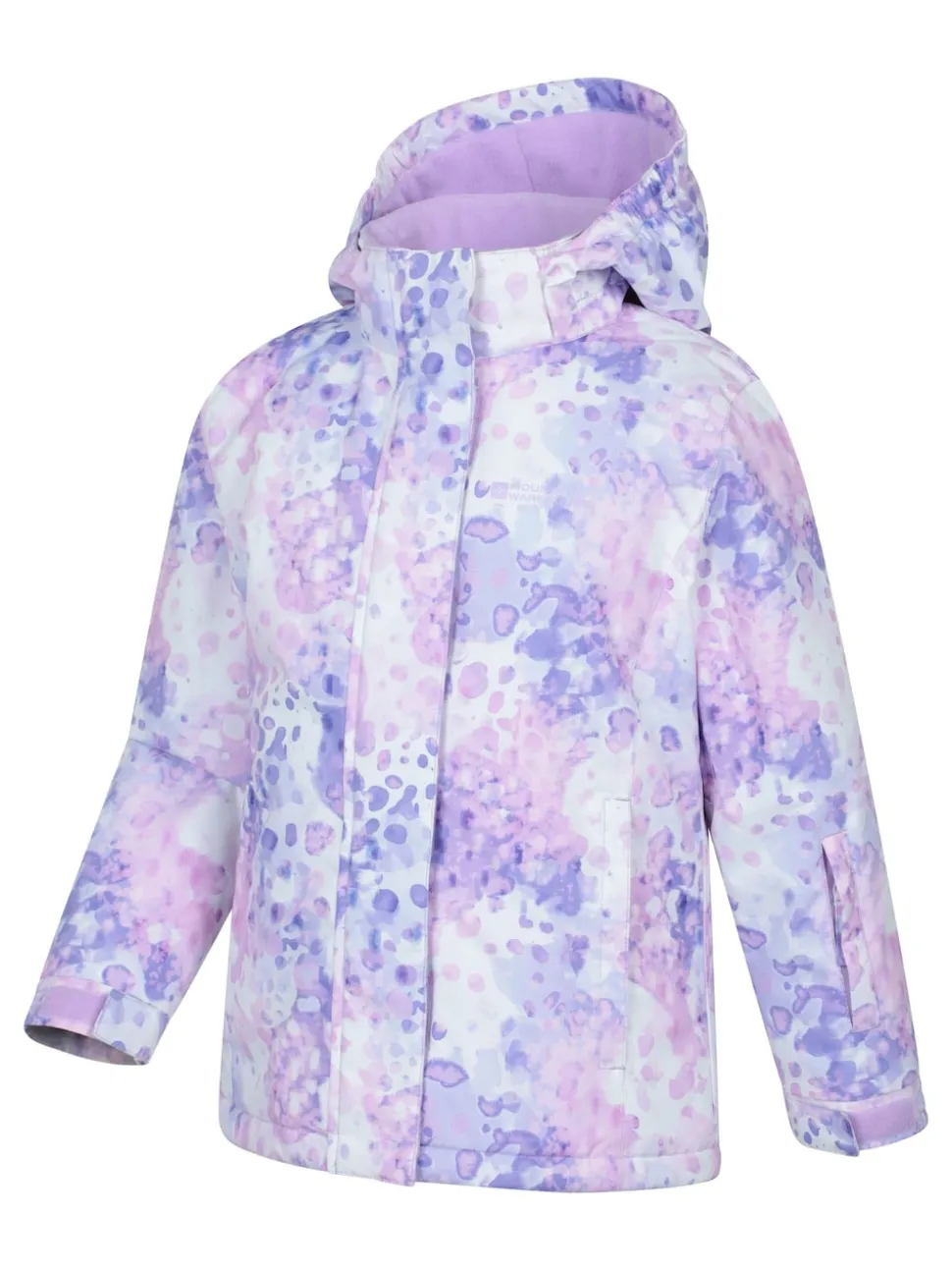 Mountain Warehouse Pale Pink Snowdrop Printed Ski Jacket