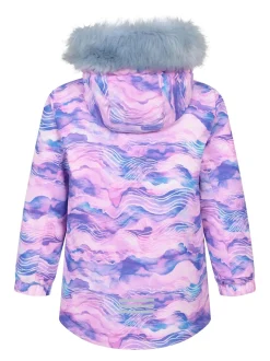 Mountain Warehouse Pink Aries Printed Waterproof 3-in-1 Jacket