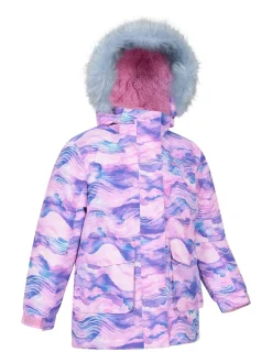 Mountain Warehouse Pink Aries Printed Waterproof 3-in-1 Jacket