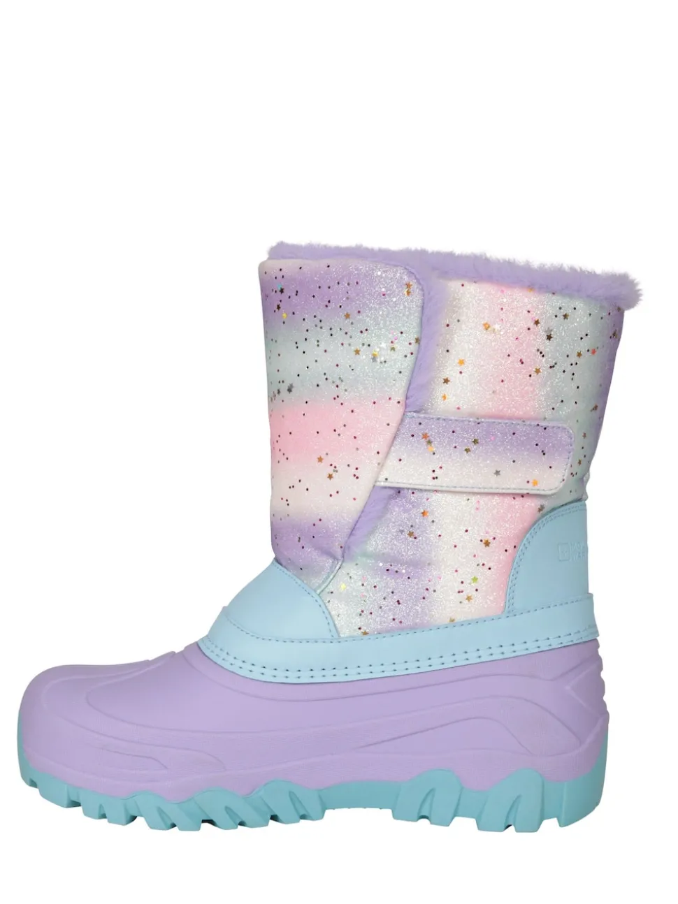 Mountain Warehouse Pink Ball Water-Resistant Snow Boots