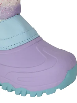 Mountain Warehouse Pink Ball Water-Resistant Snow Boots