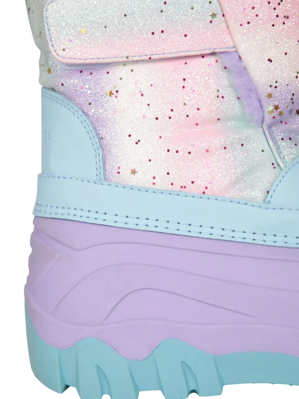 Mountain Warehouse Pink Ball Water-Resistant Snow Boots