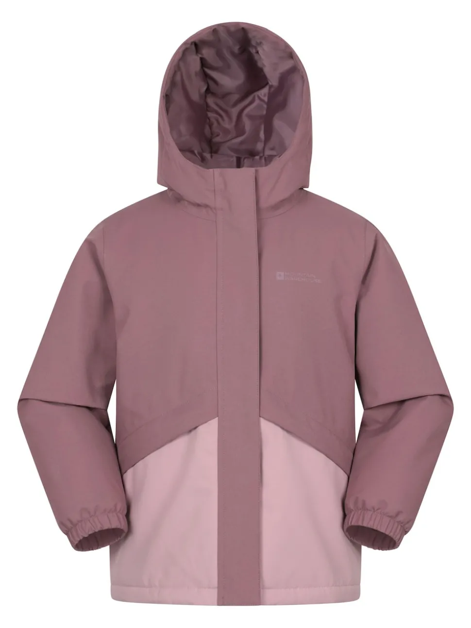 Mountain Warehouse Pink Cyclone Kids Waterproof Padded Jacket