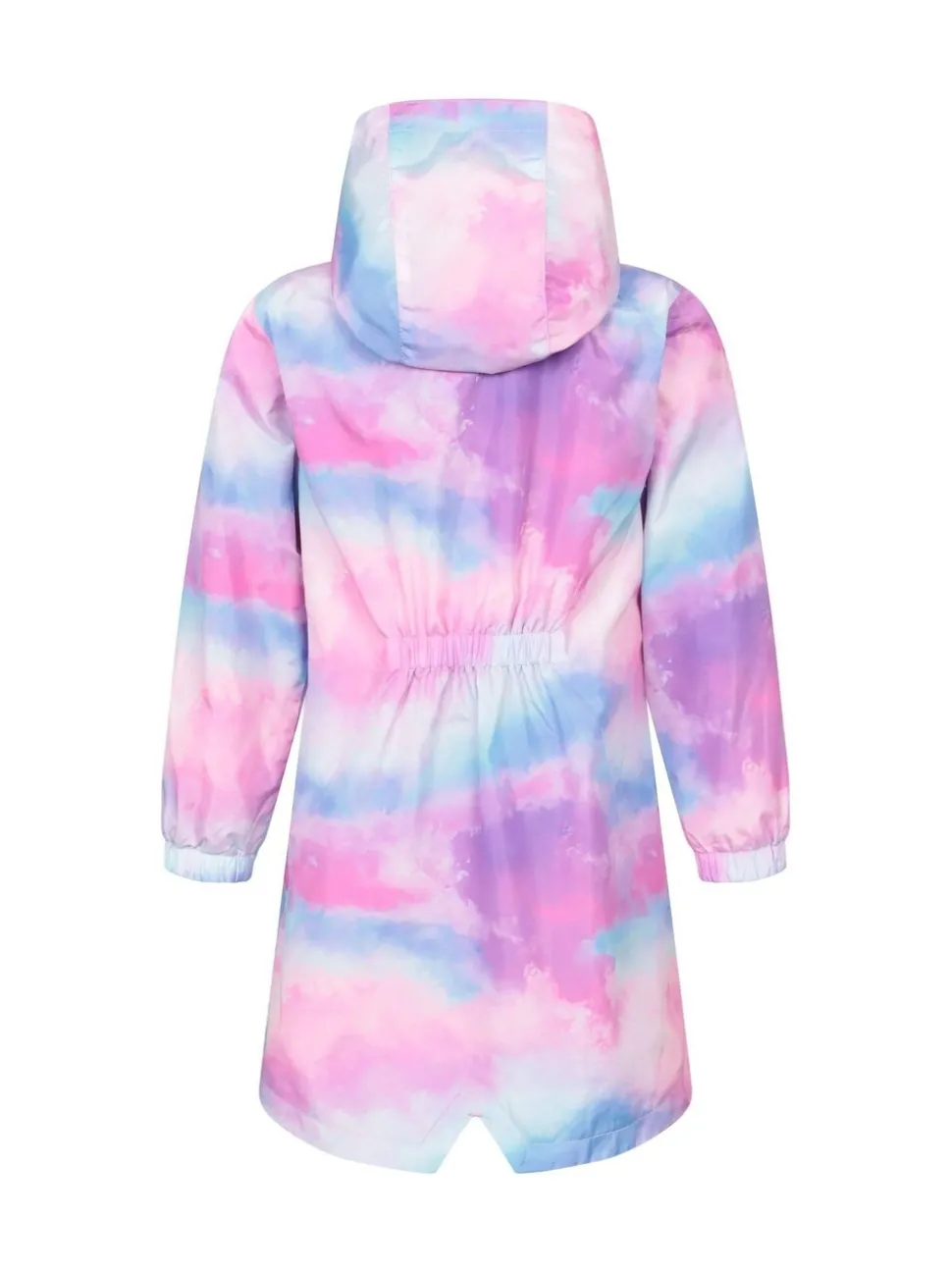 Mountain Warehouse Pink Kids Flo Printed Water Resistant Jacket