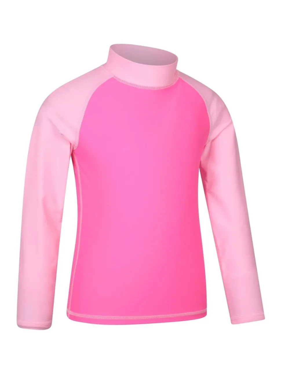 Mountain Warehouse Pink Light Long Sleeve Rash Vest