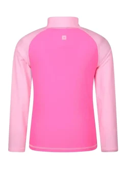 Mountain Warehouse Pink Light Long Sleeve Rash Vest