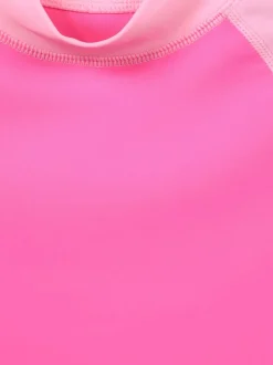 Mountain Warehouse Pink Light Long Sleeve Rash Vest