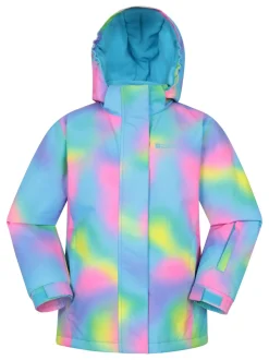 Mountain Warehouse Pink Printed Ski Jacket & Joggers Set