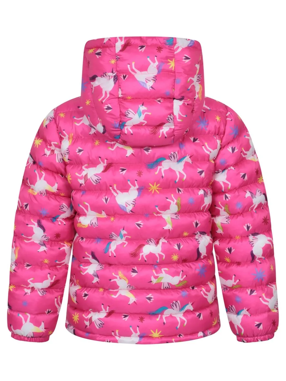 Mountain Warehouse Pink Seasons Printed Water-Resistant Padded Jacket
