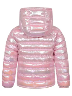 Mountain Warehouse Pink Seasons II Water-Resistant Padded Jacket