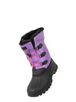 Mountain Warehouse Purple/Black Whistler Adaptive Snow Boots