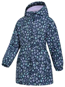 Mountain Warehouse Purple Dale Kids Lightweight Waterproof Jacket