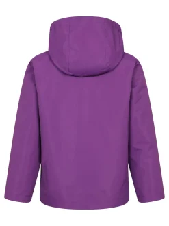 Mountain Warehouse Purple Fell Water-Resistant 3 In 1 Jacket