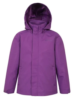 Mountain Warehouse Purple Fell Water-Resistant 3 In 1 Jacket