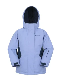 Mountain Warehouse Purple Fleece Lined Snow Ski Jacket And Trousers Set