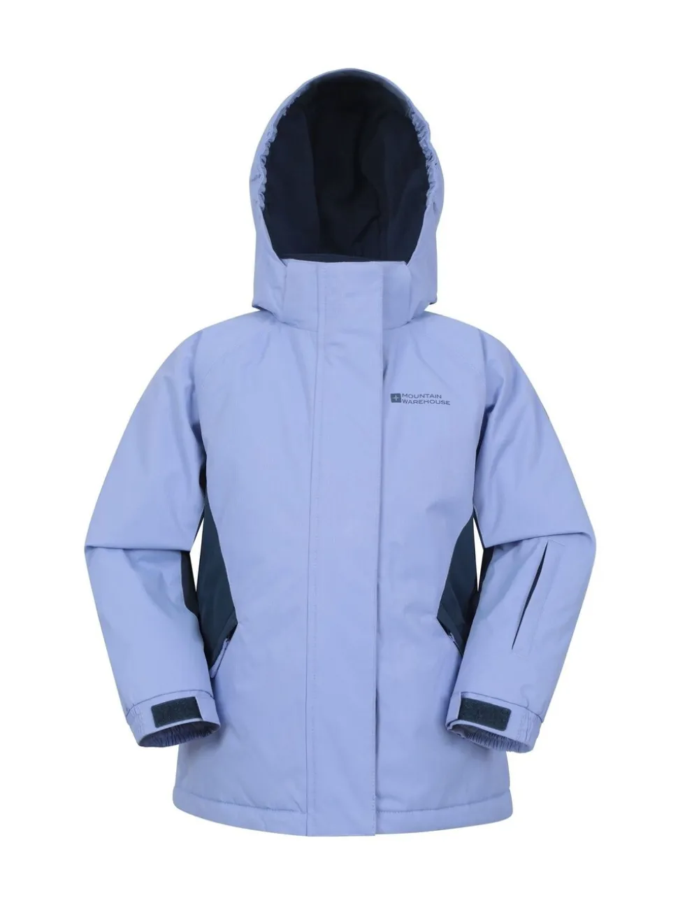 Mountain Warehouse Purple Fleece Lined Snow Ski Jacket And Trousers Set