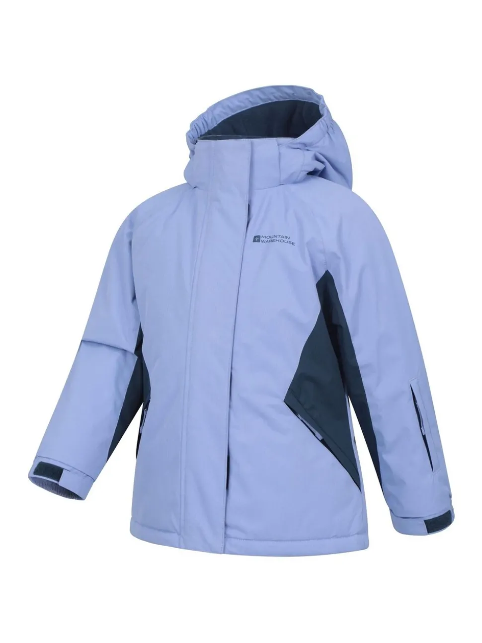 Mountain Warehouse Purple Fleece Lined Snow Ski Jacket And Trousers Set