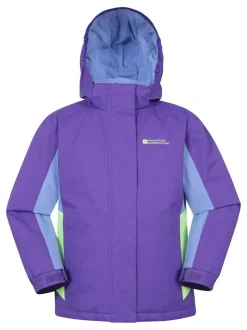 Mountain Warehouse Purple Honey Fleece Lined Snow Ski Jacket