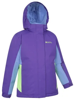 Mountain Warehouse Purple Honey Fleece Lined Snow Ski Jacket