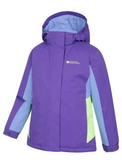 Mountain Warehouse Purple Honey Fleece Lined Snow Ski Jacket